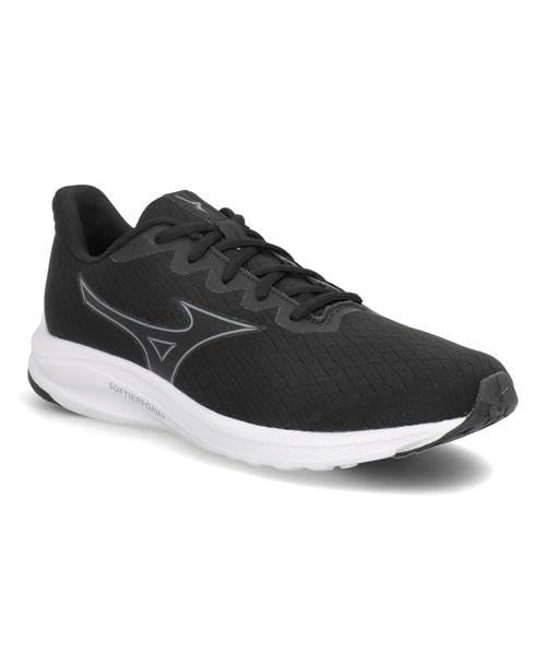 PIONEROAD 2 Sneakers Super Wide K1GR2410 01 Black [Mizuno] [Lightweight/Wide 4E] [Women's]