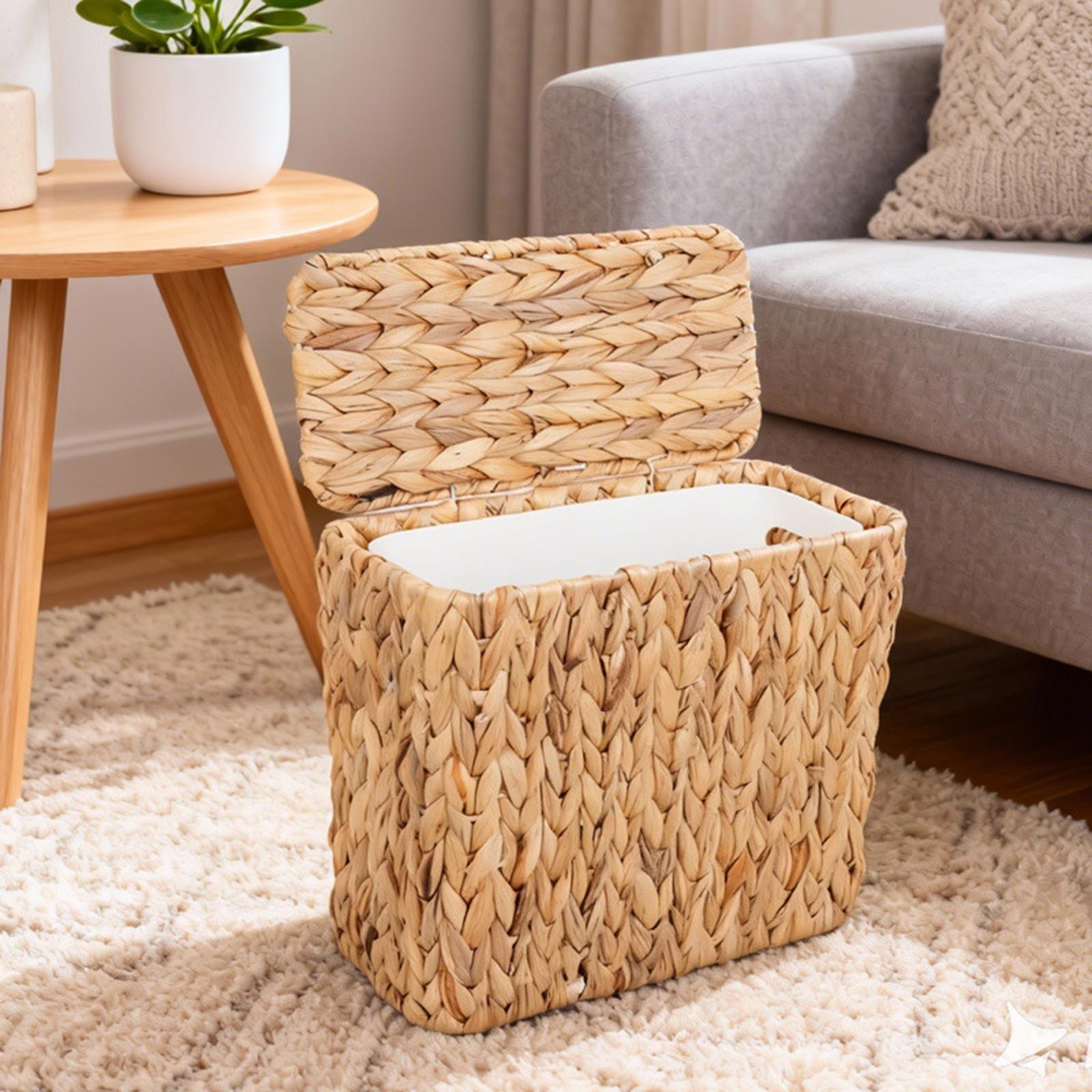 2.5 Gallon Wicker Waste Basket