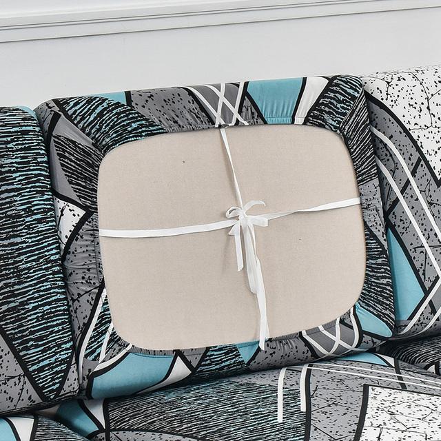 

Эластичные чехлы на сиденья дивана с цветочным принтом, эластичные чехлы для диванов для гостиной, защита для мебели, чехлы для диванов 1pc Length 50-65cm