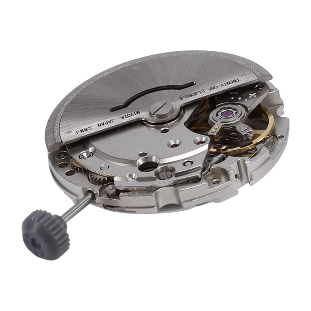 Hlsicnalm Miyota 8215 Automatic Movement 21 Jewels High Precision Date Setting Replacement Spare Parts