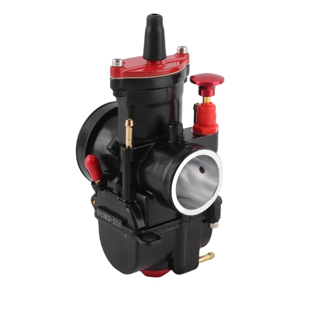 32MM Carburetor Red Black Paint Fast Response Professional Adjustment for ATV Off Road Motorcycle