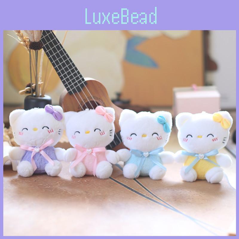 Short Plush Soft Cat Doll Stuffed Animal Keychain Gift Girls For