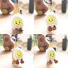 Cute And Fluffy Mini Chick Egg Plush Doll With Pp Cotton Filling For Keychain Use