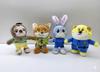 Urocze Maskotki Pluszowe Breloczki Zootopia 16 Cm - Cena Za 1 Sztukę