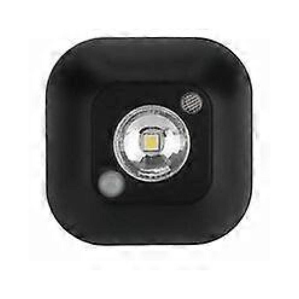 Motion Sensor Night Light, Mini Wireless LED Infrared Motion Sensor Battery Operated Night Light,(Black)