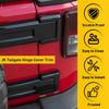 Bakluckegångjärnsskydd för 2007-2018 Jeep Wrangler Trim JK Unlimited Tillbehör