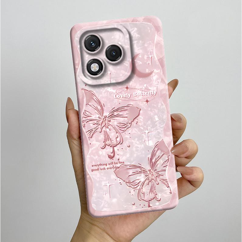 Pretty Butterfly Flowers Cover For Honor 400 Lite Casing ABR-NX1 For Honor 400 Honor400 Lite 5G Silicone Back Covers Case Bumper