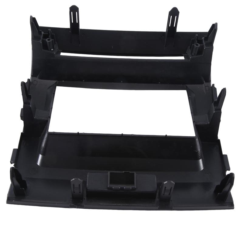 1 Piece Car Radio Fascia Black Plastic Install Facia Plate Adapter For TOYOTA Land Cruiser 200 (V8) 2007-2015 Dash Fitting Kit