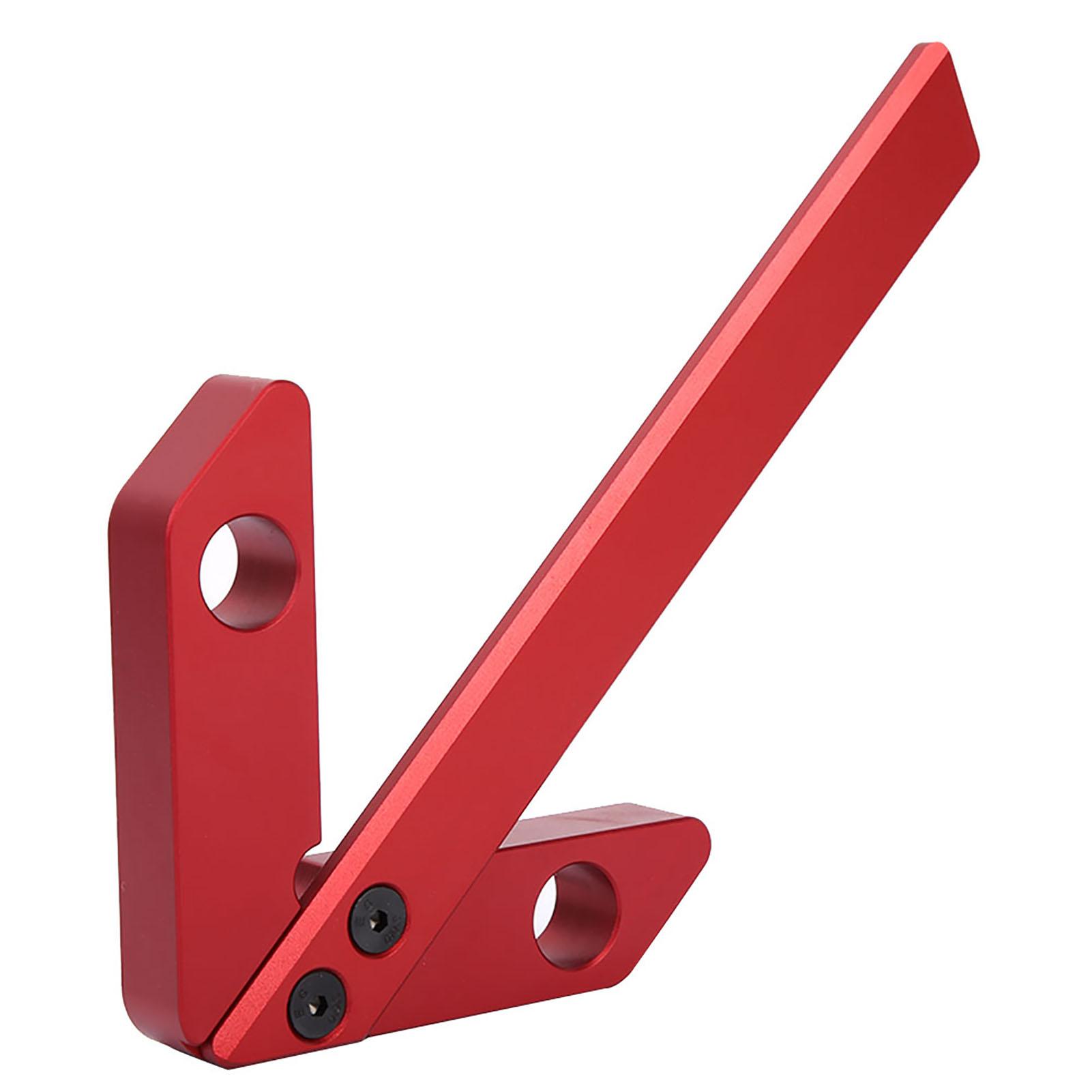 

45 90 Degrees Carpenter Right Angle Line Gauge Round Heart Ruler