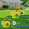 Snail 2-In-1 Water Sprinkler Baseball Toy 360° Rotating Spray Water Play Game With 2 Sprinkler Heads Water Splashing Toy For Kid