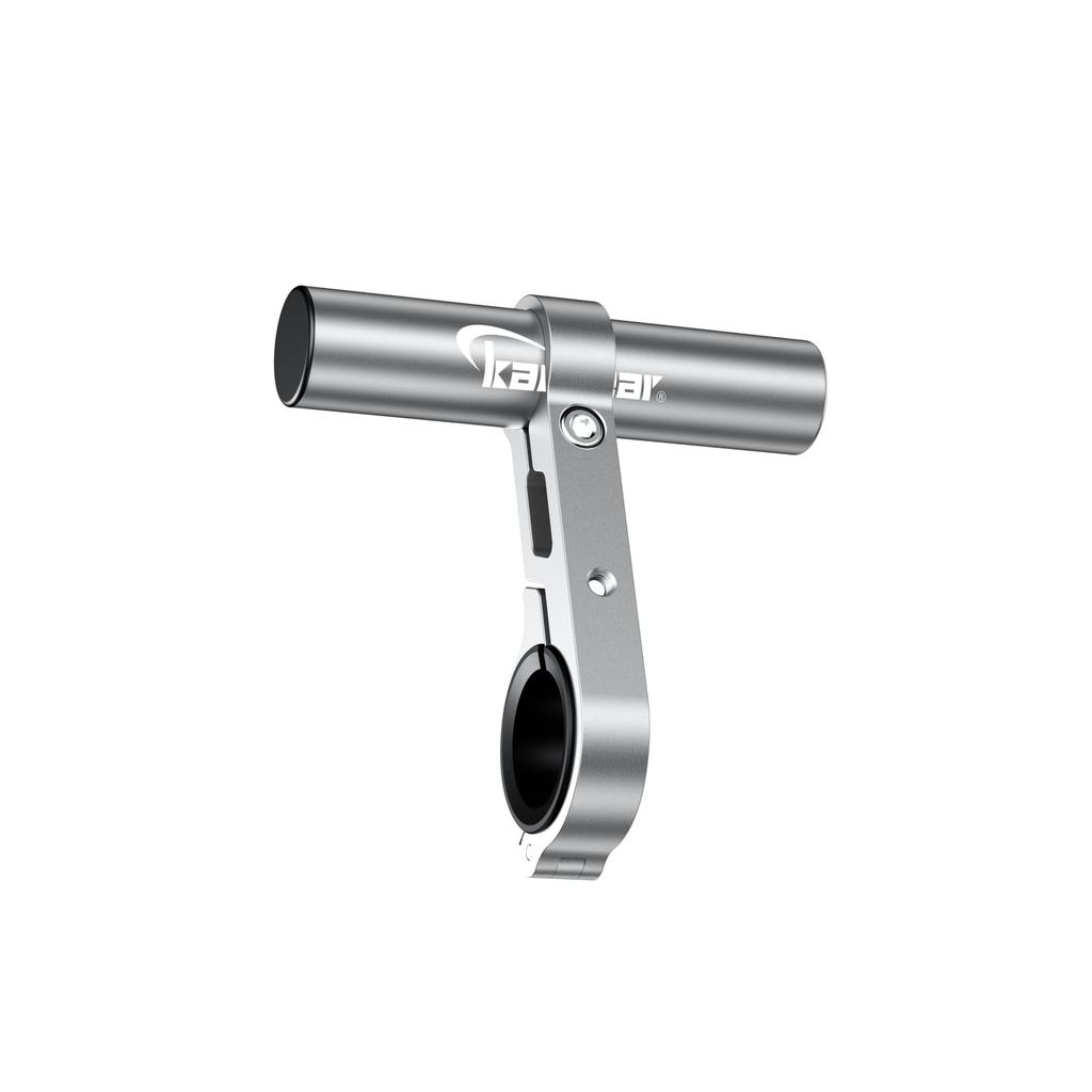 Kaedear Motorcycle Clamp Bar Mount with Smartphone 22mm 103mm Fits Handlebar Diameters Clamp Bar Mount Multi-Bar KDR-H4S-S (Silver) Holder, Diameter,