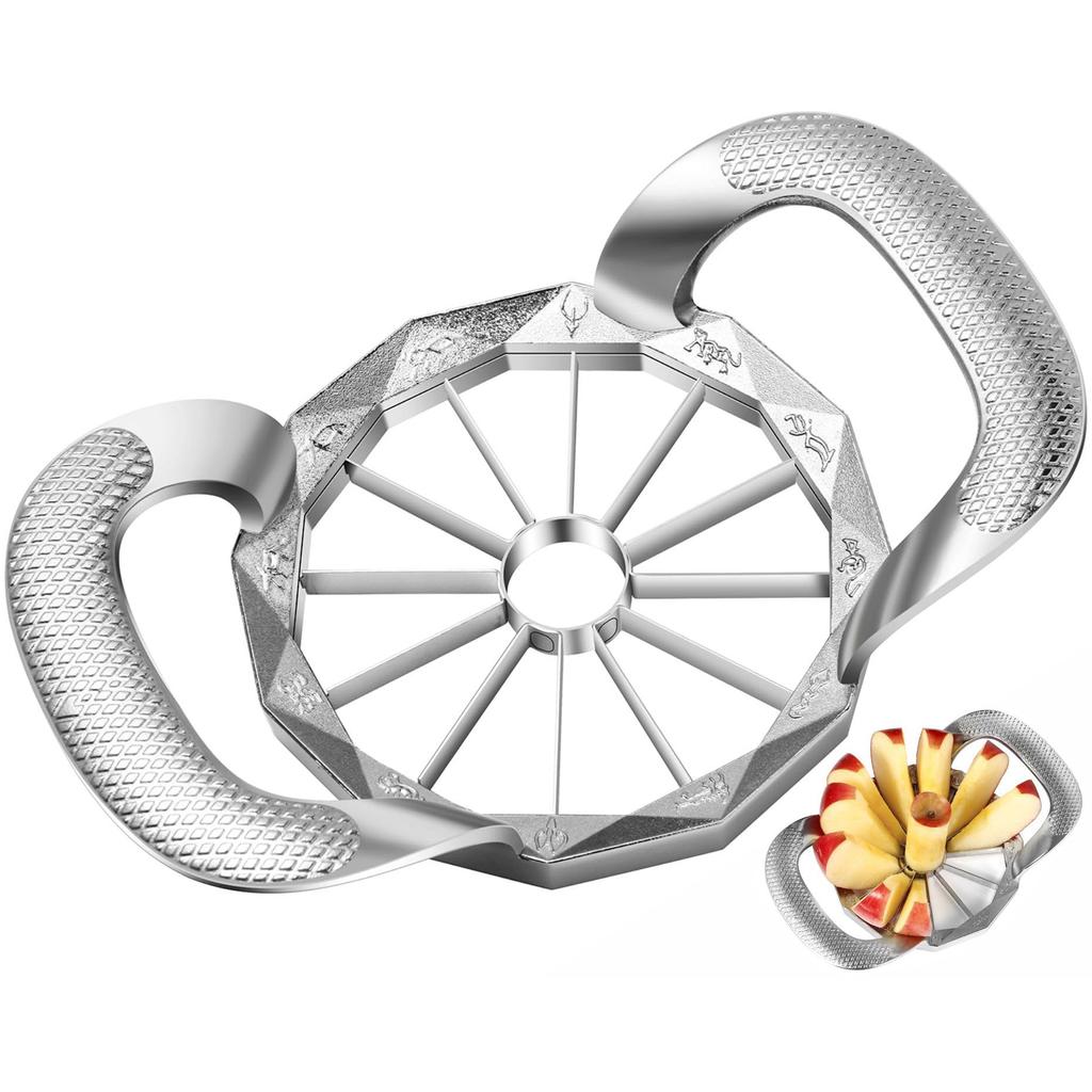 Upgraded 12 Blades Apple Slicer and CorerStainless Steel Ultra-Sharp Fruit Slicer Cutter Tools Kitchen Accessories