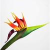 3 Pcs Large Bird of Paradise 32 Inch Permanent Flower,UV Resistant No Fade Flower Part is Made of Soft Rubber PU,Artificial Flower Plants for Home