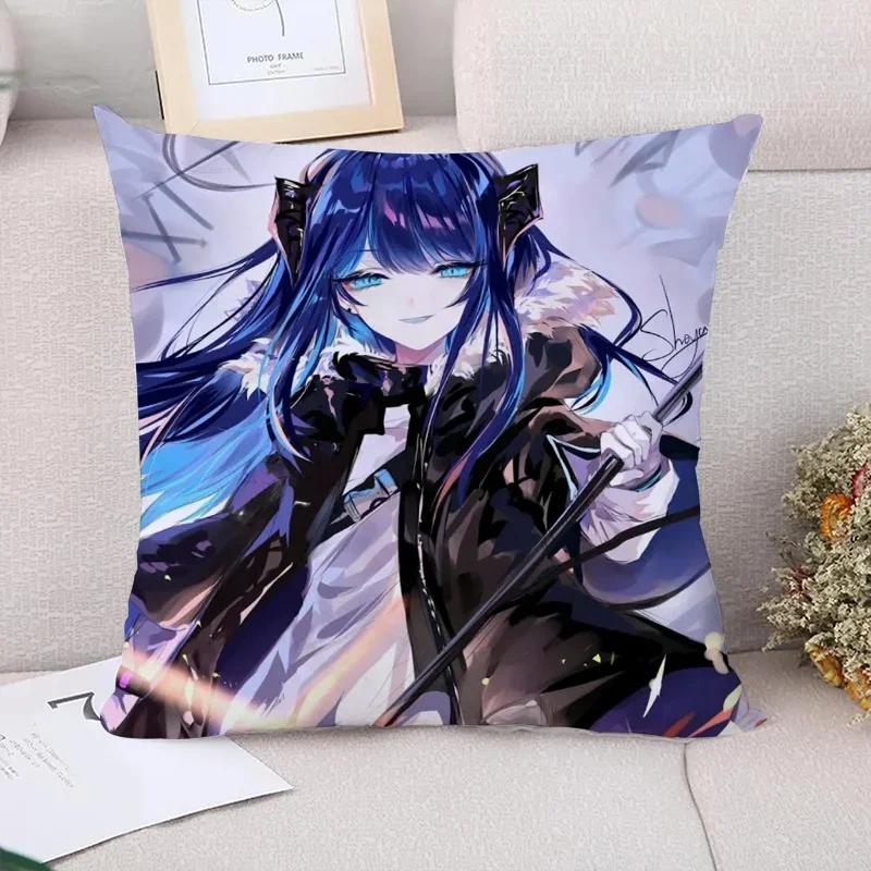 Cushion Cover 45*45 Blue Archive Decorative Pillowcases 40x40 45x45 Cushions Covers for Bed Pillows Pillow Cases Pillowcase Sofa