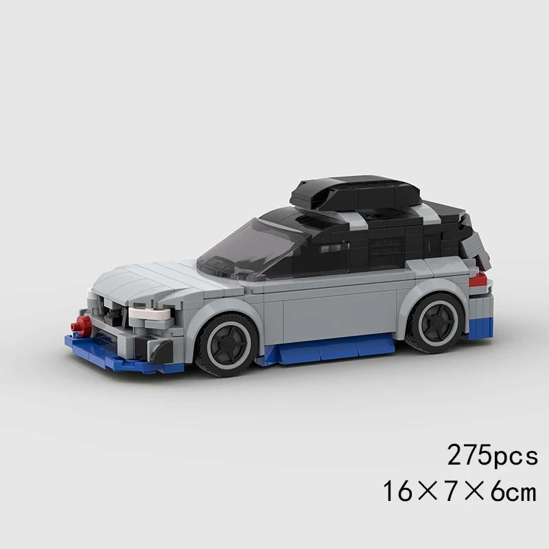 Speed Convertible MOC Car Super Race Technical Vehicle Model Building Block Racing Rally Sports Brick Christmas Gift Toy City