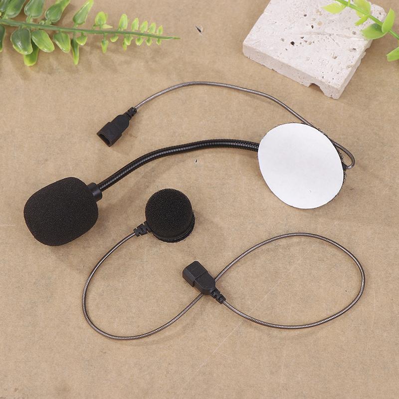 1PC For Cardo Freecom/Spirit Motorcycle Helmet Bluetooth Intercom Soft Wire Microphone Hard Wire Microphone And 3.5mm Speaker