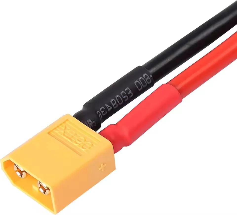 12AWG XT60 / Anderson Parallel Battery Connect Cable Male Female Silicone Copper Extension Wires For Drone Boat Solar Energy