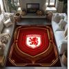 Tappeto Morbido per Pavimento Antiscivolo Decorazione Sportiva Middlesbrough FC Calcio Calcio Pattern per Camera da Letto