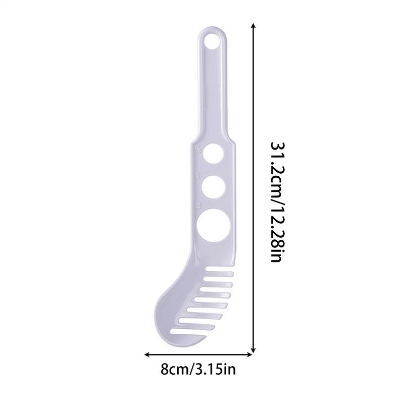 Spaghetti Measuring Tool Portion Control Pasta Ladle Tool for Cooking Multifunctional Kitchen Spaghetti Utensil for Restaurants