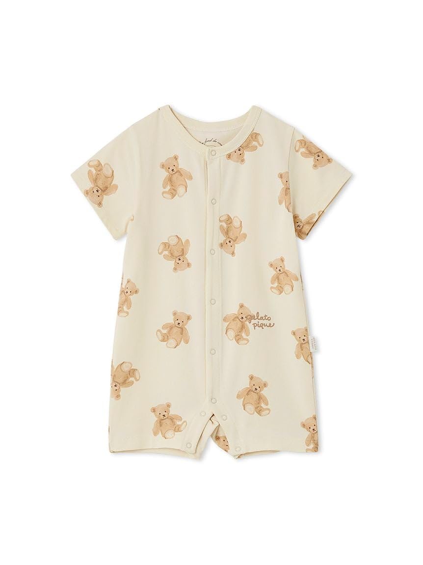

Gelato Pique Baby Short Sleeve Romper PBCO259086 BEG 80