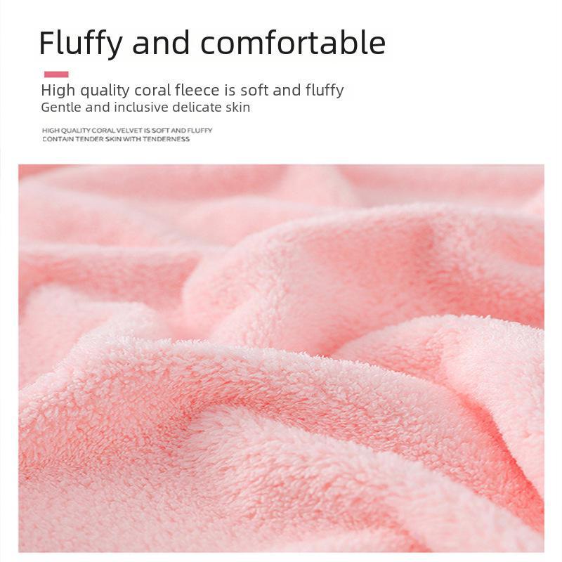 2022 New Super Absorbent Quick-Drying Hair Towel Cap - Baotou Female Shower Turban