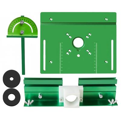 Precise Engineered Adjustable Router Table Plate for Trim Routers Trimming  Engraving Enhancing Woodworking Efficiency