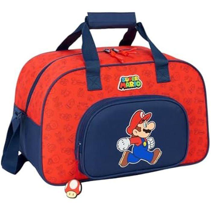 Sac De Sport - SAFTA - Super Mario - Confortable - Polyvalent - Rouge