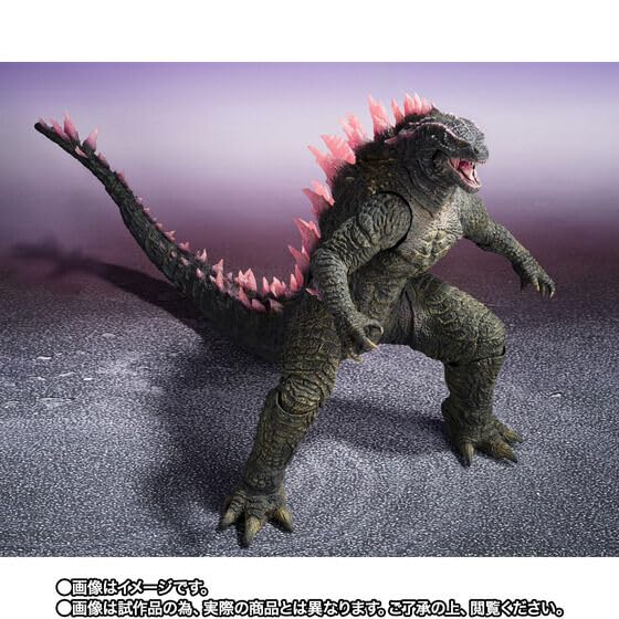 SH Mon sterArts GODZILLA (2024) EVOLVED Ver. FROM GODZILLA × KONG: THE NEW EMPIRE "Godzilla X Kong: The New Empire" Figure