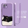 Case for Xiaomi Redmi A1 K60 K40 14C 13C 12C 9 8 10 A2 A3x Phone Cover Cartoon Black Cat Fashion