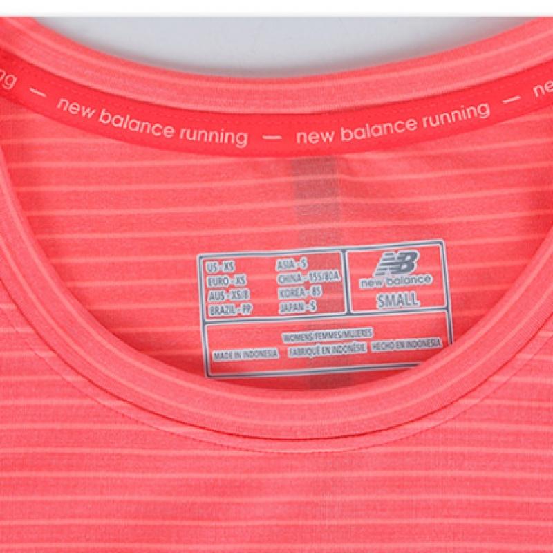 New Balance Women S Short Sleeve Tee Pink