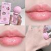 4Pcs Hydrating Lip Gloss Oil Set, Fruit Flavored Gloss, Moisturizing Cute Lip Blam Lip Care, Jelly Lip Make-Up for Women, Friendly, Party Gift
