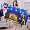 Anime S-Super S-Sonico Musical Girl Bath Towel Microfiber Soft Water Absorbing Breathable For Girl Kids Decorative Beach Towel