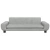 Dog Bed - VIDAXL - 100x54x33 Cm - Velvet - Light Grey - Rectangular