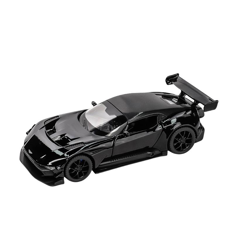 1/32 Scale Aston Martin VULCAN Simulation Car Model Metal Diecasts & Toy Vehicles Alloy Decoration Sound Light Metal Man Aston Boy Children Gift
