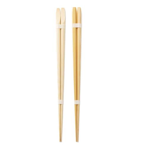 Ouchi Kogei Round-Cut Chopsticks H301, Bamboo Chopsticks, Gift, High-Quality Real Bamboo, Made in Japan, Artisan-Made, Easy to Use, Simple