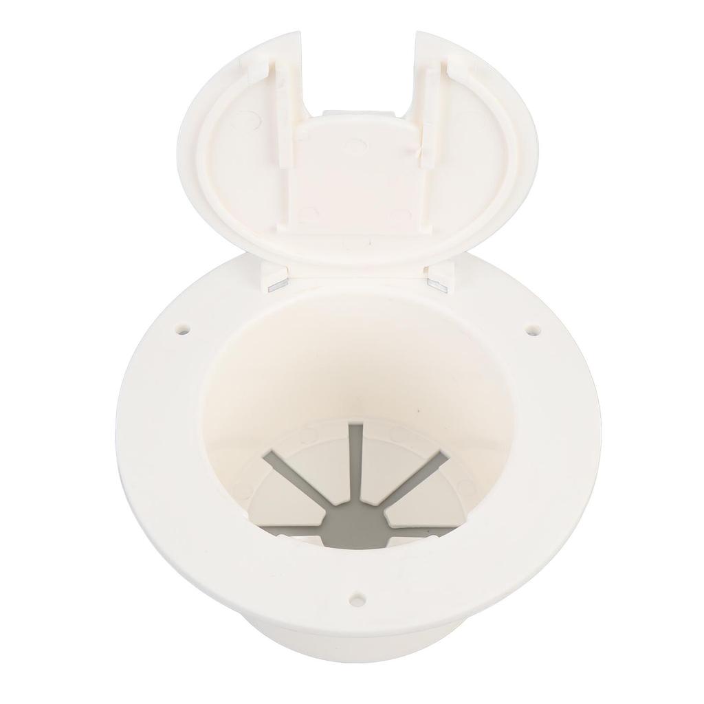 RV Round Electrical Cable Hatch Nylon Secure Fixation Sturdy for 3 1 2in Interface RV Trailer Campervan