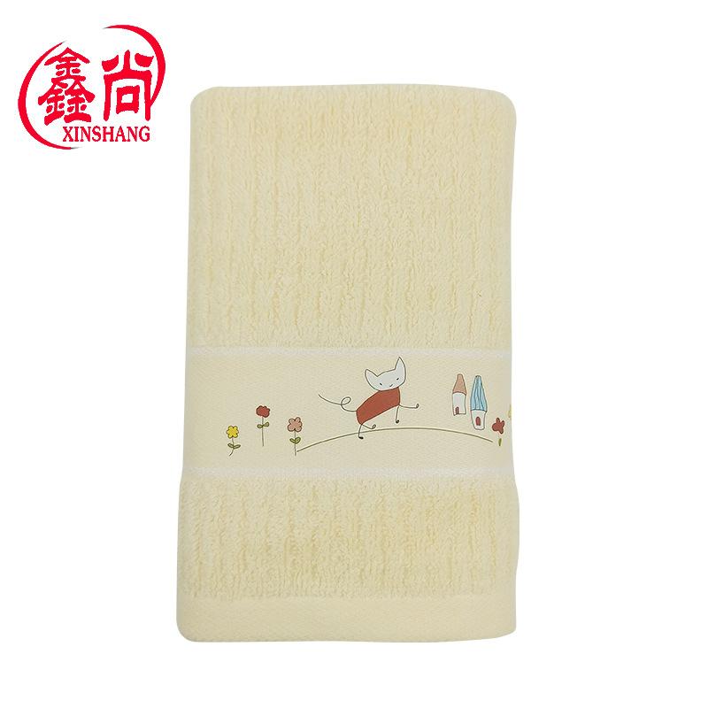 Towel pure cotton face towel cartoon offset printing broken file household face towel supermarket wine daily necessities towel