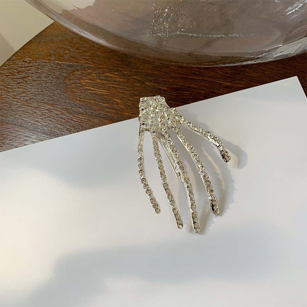 Claws Zombie Punk Women Hair Clip Korean Style Barrette Hair Accessories Halloween Rubber Band