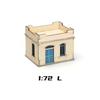 1/72 Holz-Bausatz Südostasien Haus Tempel Naher Osten Konstruktion Puzzle Modellbausatz für DIY Handgemachte Szene