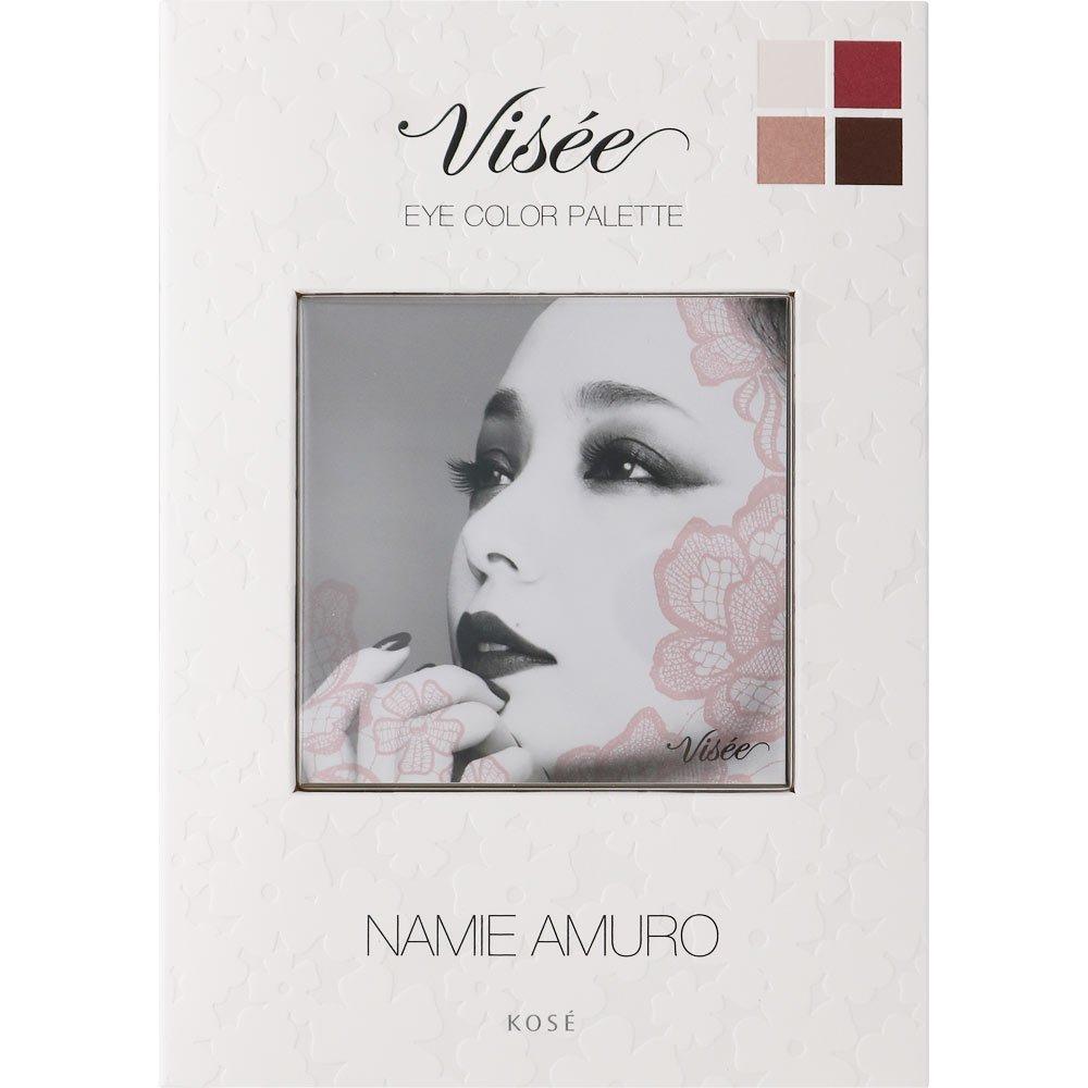 

Visee Riche Eye Color Palette NA 02 Bordeaux Brown 4g Amuro Collaboration [Namie Design]