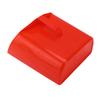 Large Feed Scoop with Side Handle Plastic Enclosed Bucket Shovel for Sand Ice Cereals Livestock Dry Food Red