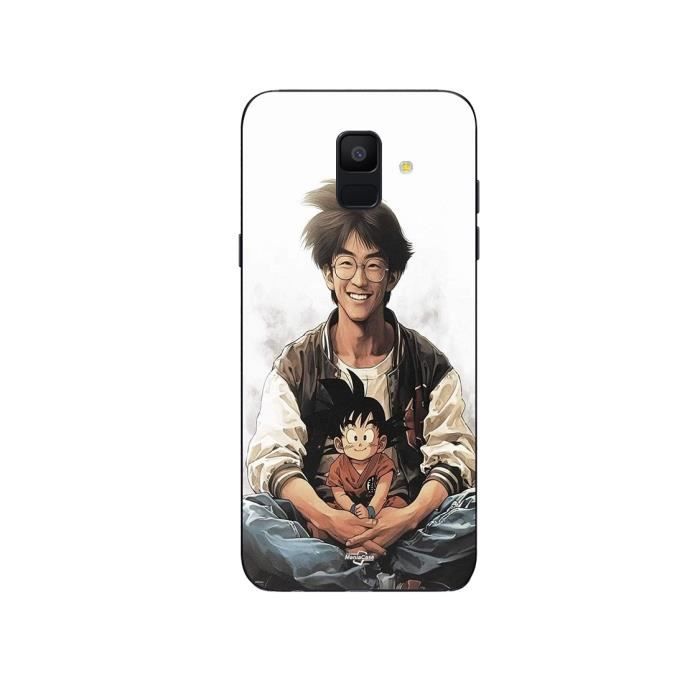 Coque maniacase pour Samsung Galaxy A8 2018 Akira Toriyama Goku enfant