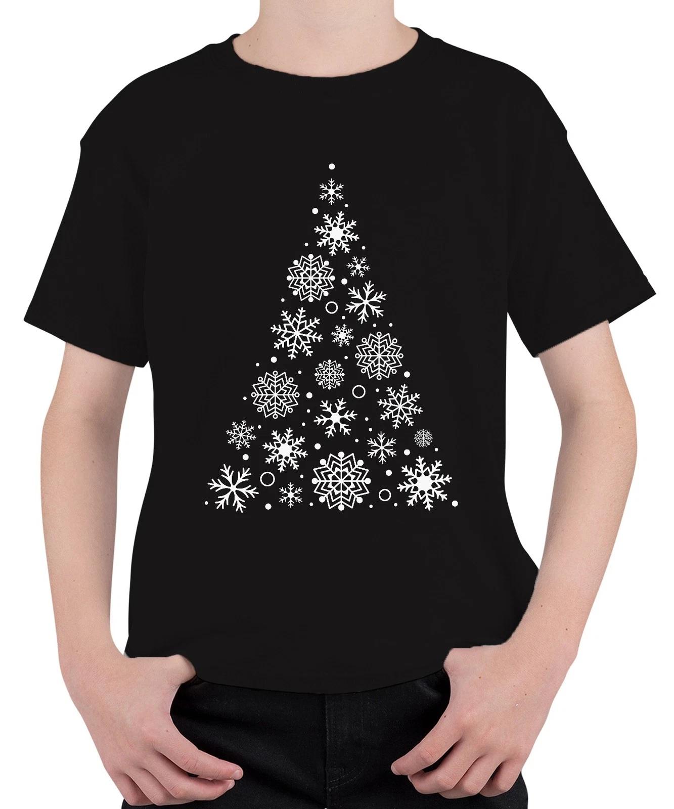Schneeflocken Weihnachtsbaum - Weihnachten Weihnachtsgeschenk Christmas Unisex K XXXXL