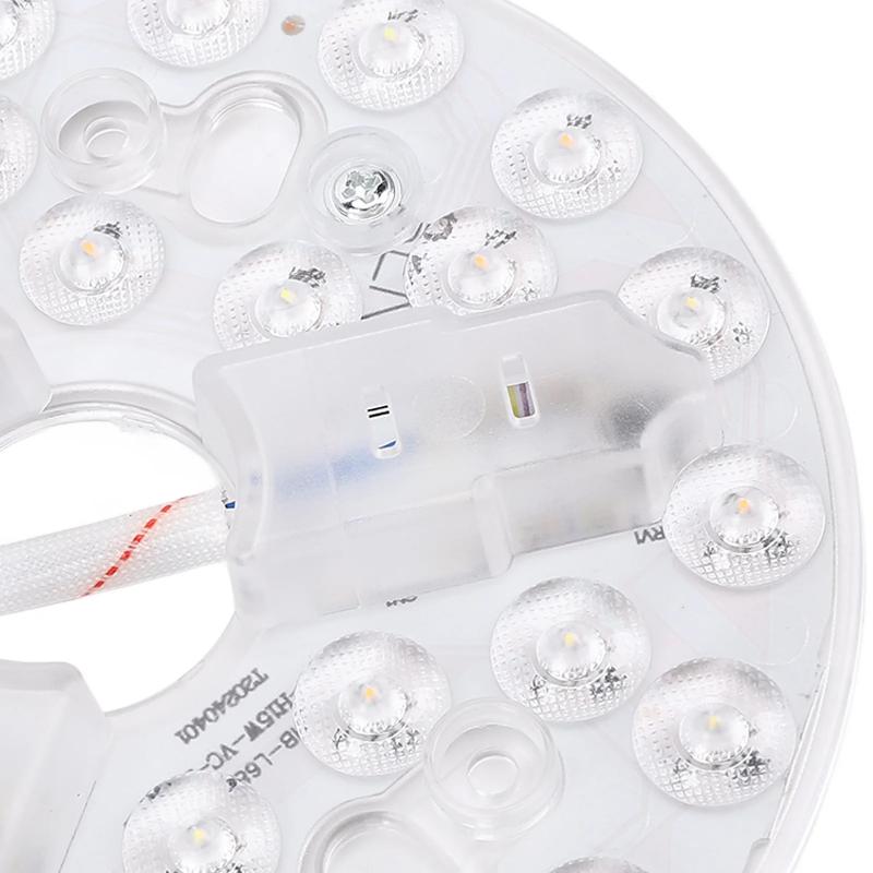 1Pcs Ceiling Fan Led Light 110V 220V 3000K 4200K 6500K 5.3 Inch Led Light Retrofit Kit 3 Color Dimmable Memory Function For Home