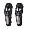Knee Pads Motorcycle - 4Pcs Adults Stainless Steels Motorcycle ATV Motocross Elbow Knee Shin Guards Protector Motocross Racing/Adult Knee