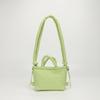 Sacco in piuma Borsa in cotone da donna Zaino piccolo in tessuto di nylon Borsa a mano imbottita in cotone casual Borsa a tracolla messenger a doppio uso leggera