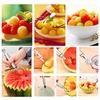 1pc Double Headed Fruit Carving Spoon DIY Salads Desserts Ripple Decoration Watermelon Melon Remove The Seeds Ball Digger YMY