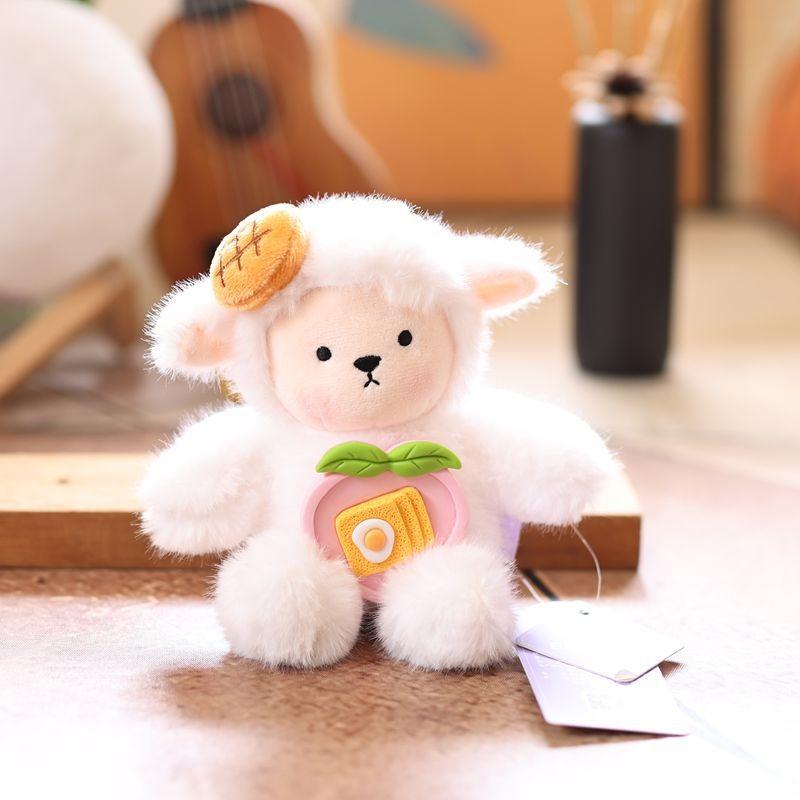 Cute Animal Plush Toy For Bags And Car Accessories With Short Plush Fabric