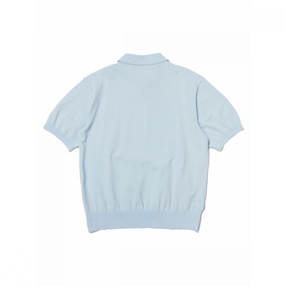 Eider Pulover pentru bărbați cu mânecă scurtă Aqua Dmm23264ic