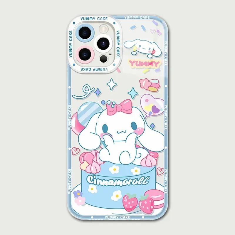 Pretty Cute Cinnamoroll Case For Xiaomi Redmi 15C Note 15 Pro 14C Note 14 13 12 10 11 Pro Plus 11S 13C 12C 5G 4G Clear Casing